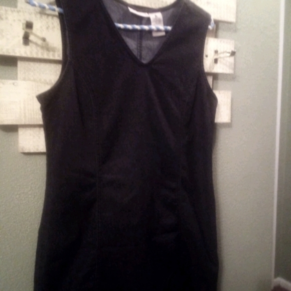 Blue Jean Jumper Dress - Picture 2 of 4